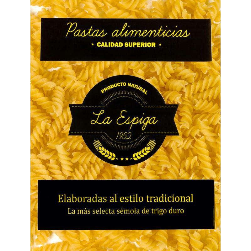 PASTA ESPIRALES BOLSA 1/5 kg
